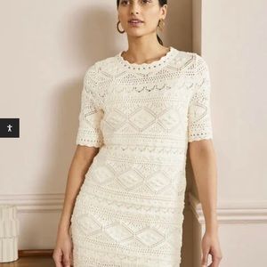 NWT Boden Claudia Textured Knitted Dress
